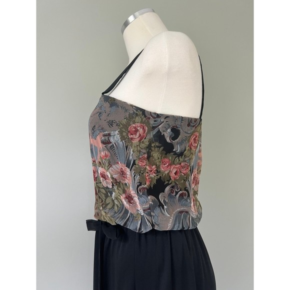 1970s Vintage Long Bohemian Maxi Dress | Matthew for Jo.Ed Sophisticates sz 10 - Picture 9 of 11